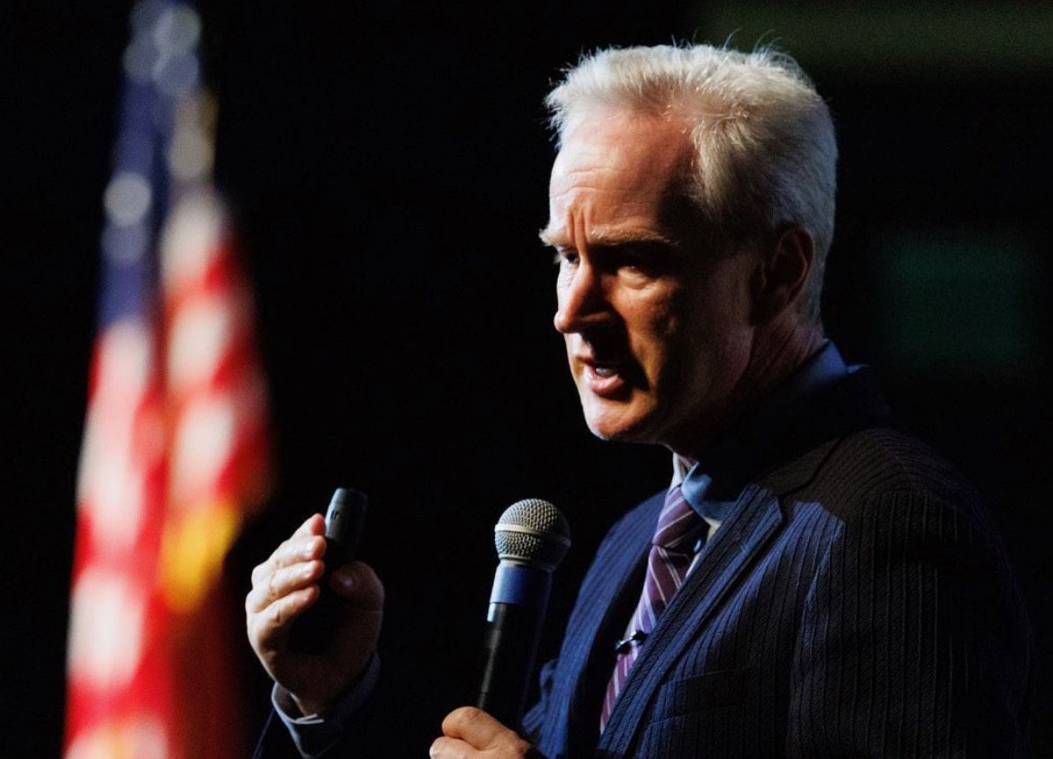 Dr. Peter A. McCullough® addressing an audience